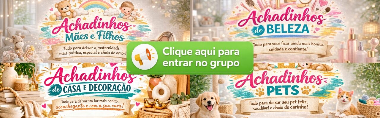 Seu Lugar Oficial de Achadinhos Baratos!